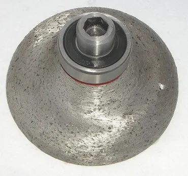 Ogee diamond router bit for continuous cutting, ideal for woodwork and cabinetry projects.