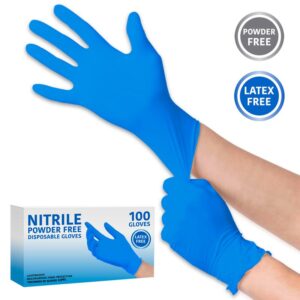 High-quality nitrile gloves for optimal hand protection and safety in various environments.