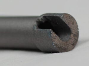 Non-coring diamond bit for efficient drilling and rock cutting applications.