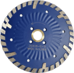 Blue granite turbo blade designed for samurai-style cutting.