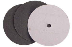 Silicon carbide sandpaper with velcro backing for efficient sanding and finishing tasks.