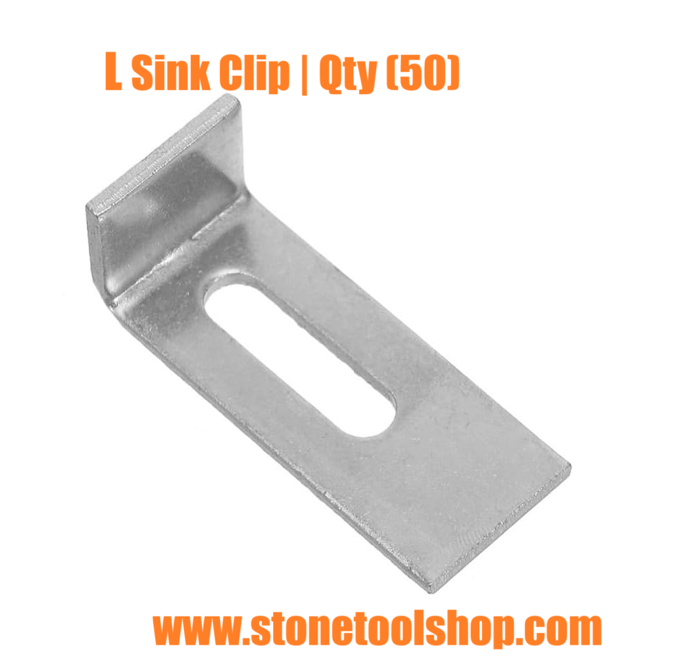 l clip for undermount sink intallation