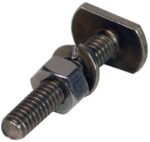 Anchor bolt installation for construction projects and structural support.