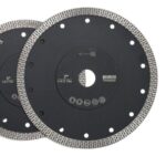 7-inch thin rim diamond blade for porcelain cutting and precise mesh applications.