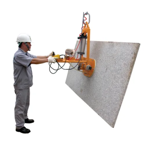 Abaco SVL25 vacuum lifter for stone slabs, ensuring safe and efficient handling.